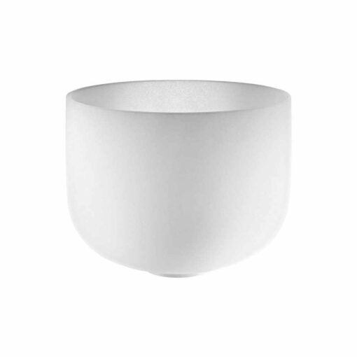 CUENCO DE CUARZO CHAKRA DEL ENTRECEJO - MEINL SONIC ENERGY - CSB9A - BLANCO