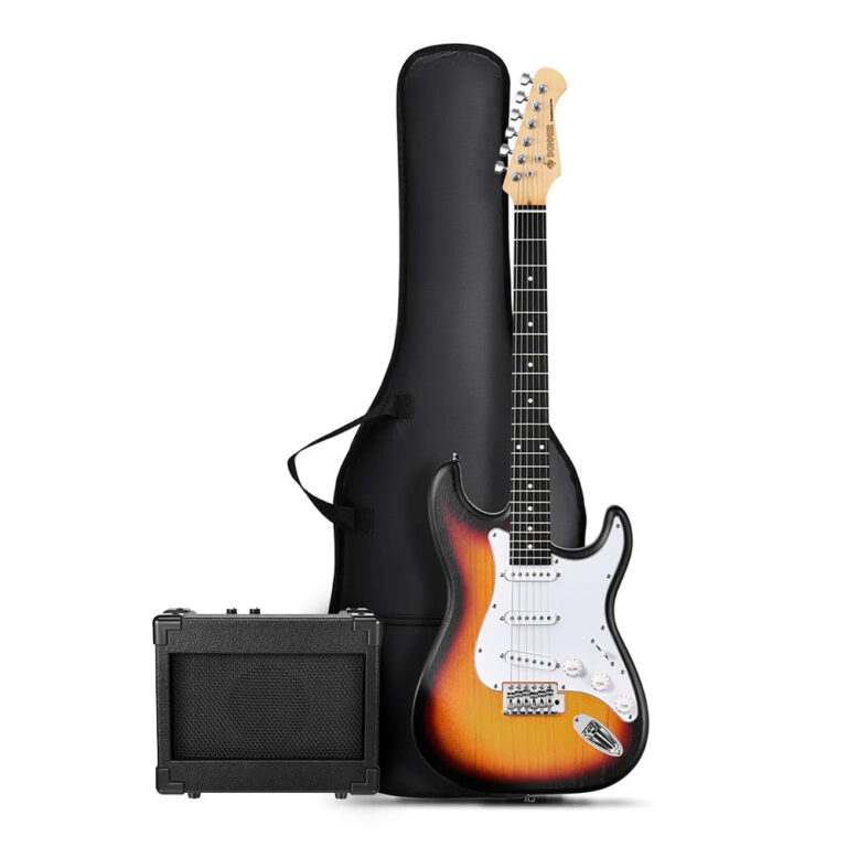 GUITARRA ELÉCTRICA – DST-80 SUNBURST ELECTRIC GUITAR WITH AMPLIFIER ...