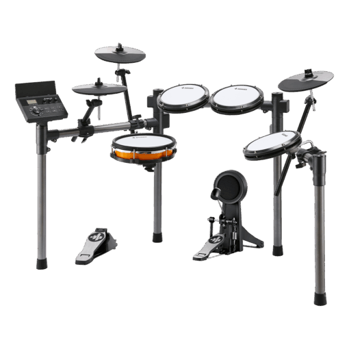 BATERÍA ELECTRÓNICA GROOVE - DONNER - EC7247 - PLATEADO