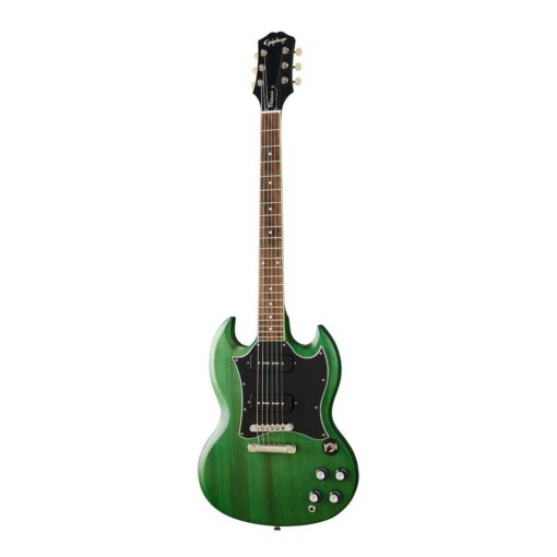 GUITARRA ELÉCTRICA - Epiphone SG Classic Worn P-90s Inverness Green  - EGS9CWIGNH1