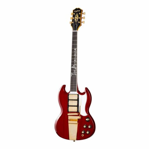GUITARRA ELÉCTRICA - Epiphone Joe Bonamassa 1963 SG Custom Dark Wine Red - EIGJB63SGCAIWRGH3