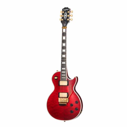 Guitarra eléctrica – Alex Lifeson Les Paul Custom Axcess Ruby – Epiphone – EILPACQALRUBGH1