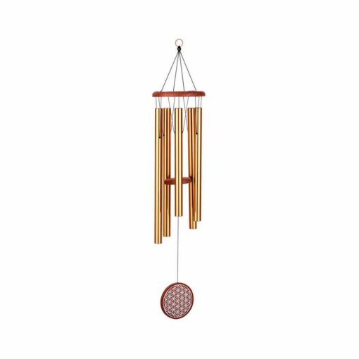 CAMPANA DE VIENTO FLOR DE LA VIDA - MEINL SONIC ENERGY - FOLMC36B - BRONCE