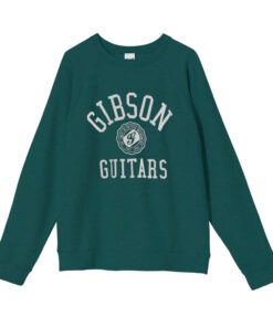 POLERA GUITARS COLLEGIATE - TALLA XL - GIBSON - GA-HOOD-COLG-GRN-XL