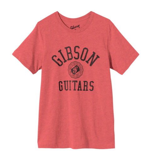 POLO COLLEGIATE - TALLA L - GIBSON - GA-TEE-COLG-RED-LG
