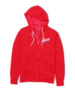 POLERA USA - TALLA 2XL - GIBSON - GA-USA-HOOD-RED-2X