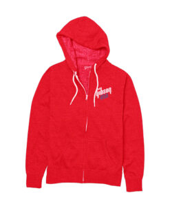POLERA - TALLA L - GIBSON - GA-USA-HOOD-RED-LG