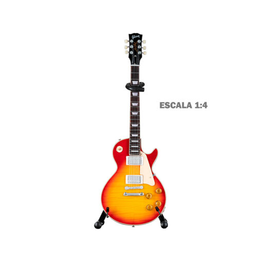 MINI GUITARRA ACCESORIO LES PAUL STANDARD - CHERRY SUNBURST - GG-120AH