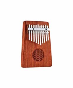 KALIMBA DE 10 NOTAS FLOR DE LA VIDA - MEINL SONIC ENERGY - KL1002FOL - NATURAL