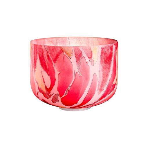 CUENCO DE CUARZO DE MÁRMOL CHAKRA RAIZ - MEINL SONIC ENERGY - MCSB10C - ROSADO