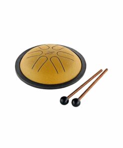 MINI TAMBOR DE LENGUETA DE ACERO EN SI MAYOR - MEINL SONIC ENERGY - MSTD3G - DORADO