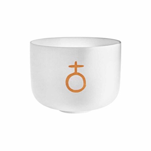 CUENCO DE CUARZO PLANETARIO AÑO TERRESTRE - MEINL SONIC ENERGY - PCSB12E - BLANCO