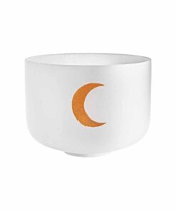 CUENCO DE CUARZO PLANETARIO LUNA SINÓDICA - MEINL SONIC ENERGY - PCSB12MSY - BLANCO