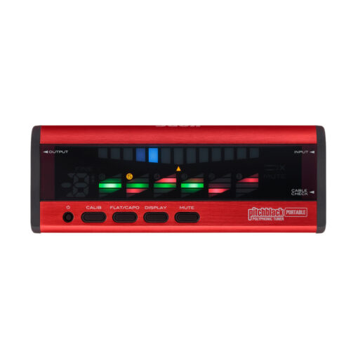 Afinador - KORG - PITCHBLACK PB-04-RD - Rojo