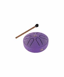TAMBOR DE LENGUETA DE BOLSILLO FLOR DE LOTO GRABADO - MEINL SONIC ENERGY - PSTD1PLF - MORADO