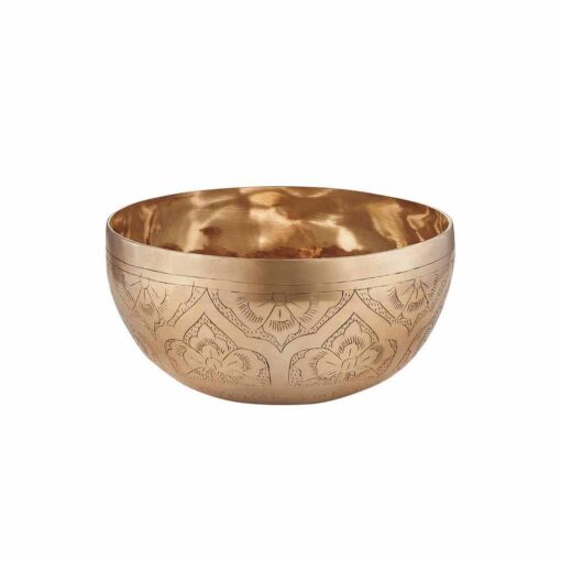 CUENCO TIBETANO SERIE GRABADO ESPECIAL DE 600G - MEINL SONIC ENERGY - SB-SE-600 - DORADO