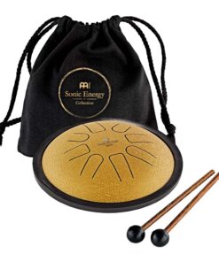 TAMBOR DE LENGÜTAS DE ACERO PEQUEÑO - MEINL SONIC ENERGY - SSTD3G - DORADO