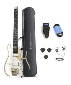 Guitarra eléctrica - HUSH X PRO White-Luxe - Donner - EC7450