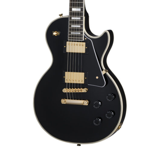 Guitarra eléctrica – IGC Les Paul Custom Ebony – Epiphone – ECLPCEBGH1