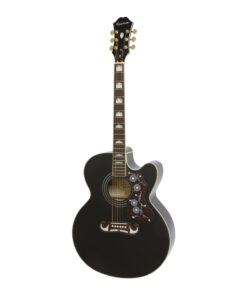 Guitarra electroacústica - J‑200 EC Studio Black - Epiphone - EEJ2BKGH1