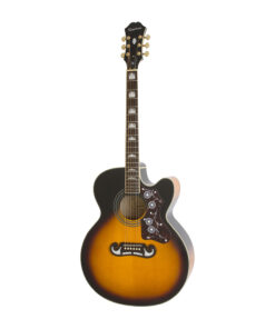 Guitarra electroacústica - J‑200 EC Studio Vintage Sunburst - Epiphone - EEJ2VSGH1