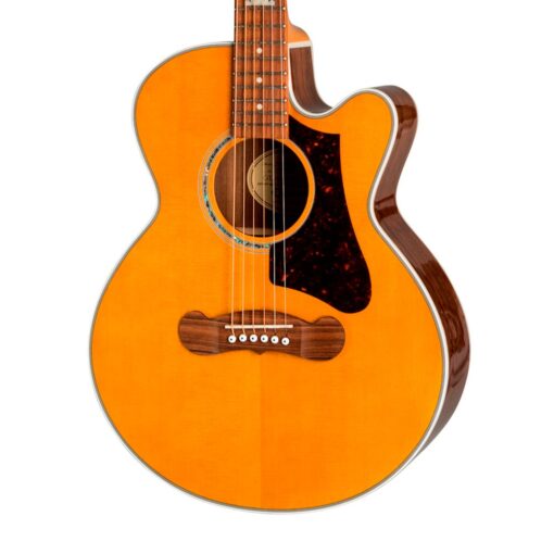 Guitarra electroacústica - Epiphone J-200 EC Studio Parlor Natural - EEJPVNGH3