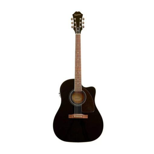 Guitarra electroacústica - J‑45 EC Studio Ebony - Epiphone - EE2SEBNH3