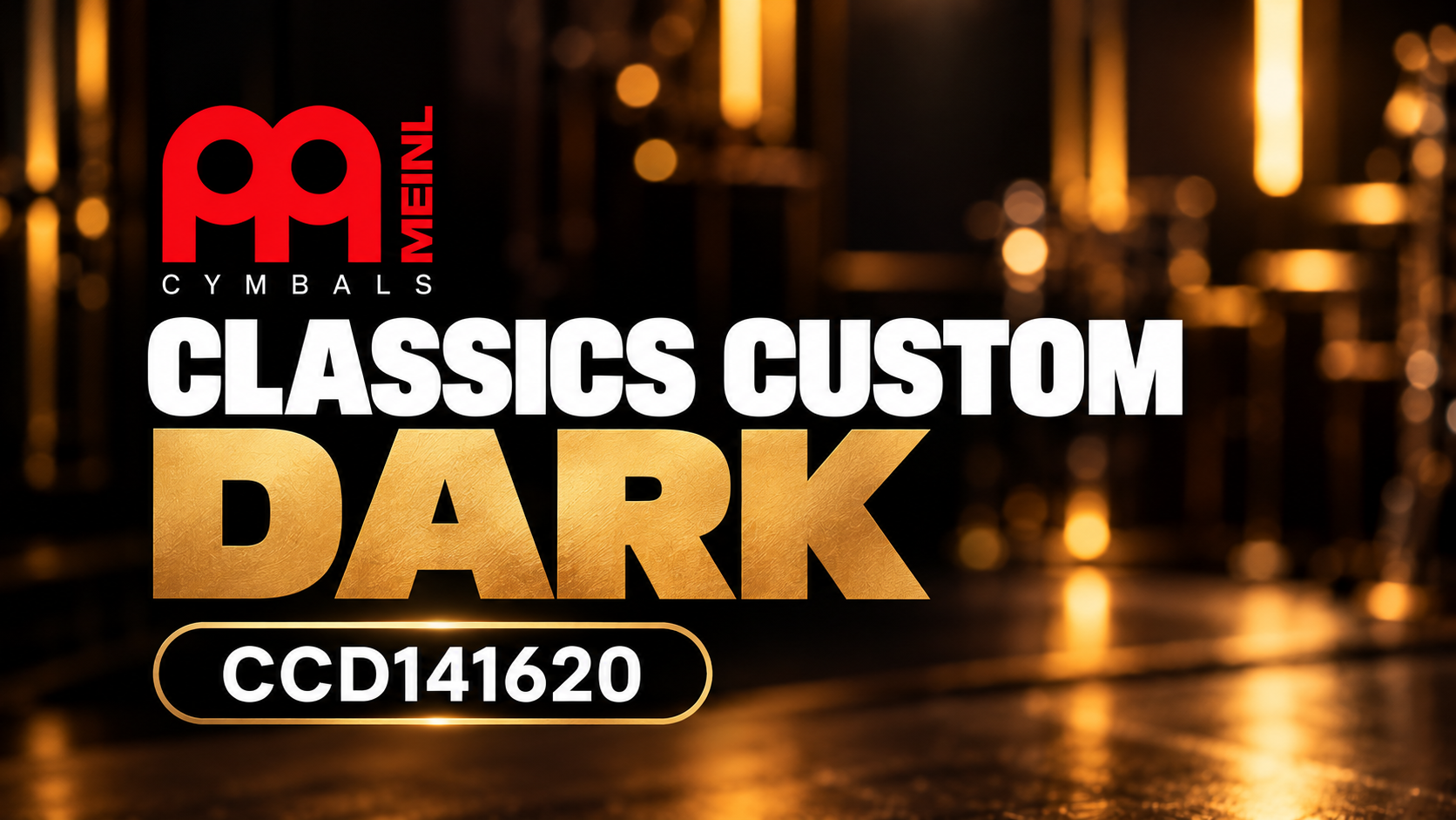 Clásicos Custom Dark en dorado