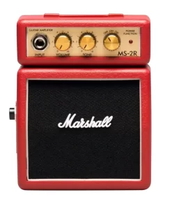 Mini amplificador de guitarra eléctrica portátil (rojo) - Marshall - MS-2R-E