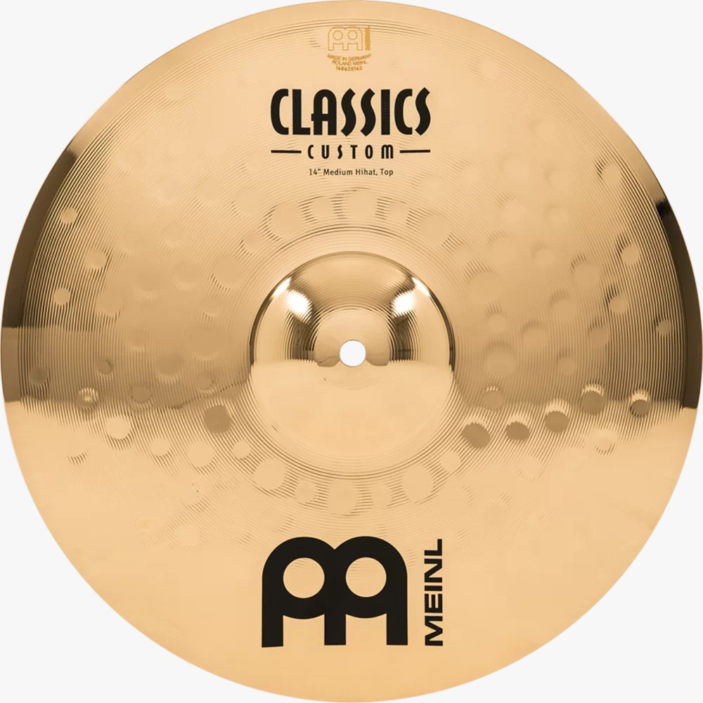 Cymbal 14 Hi-Hat Pair Medium Hi-Hat Brilliant – Meinl Cymbals – CC14MH-B 03