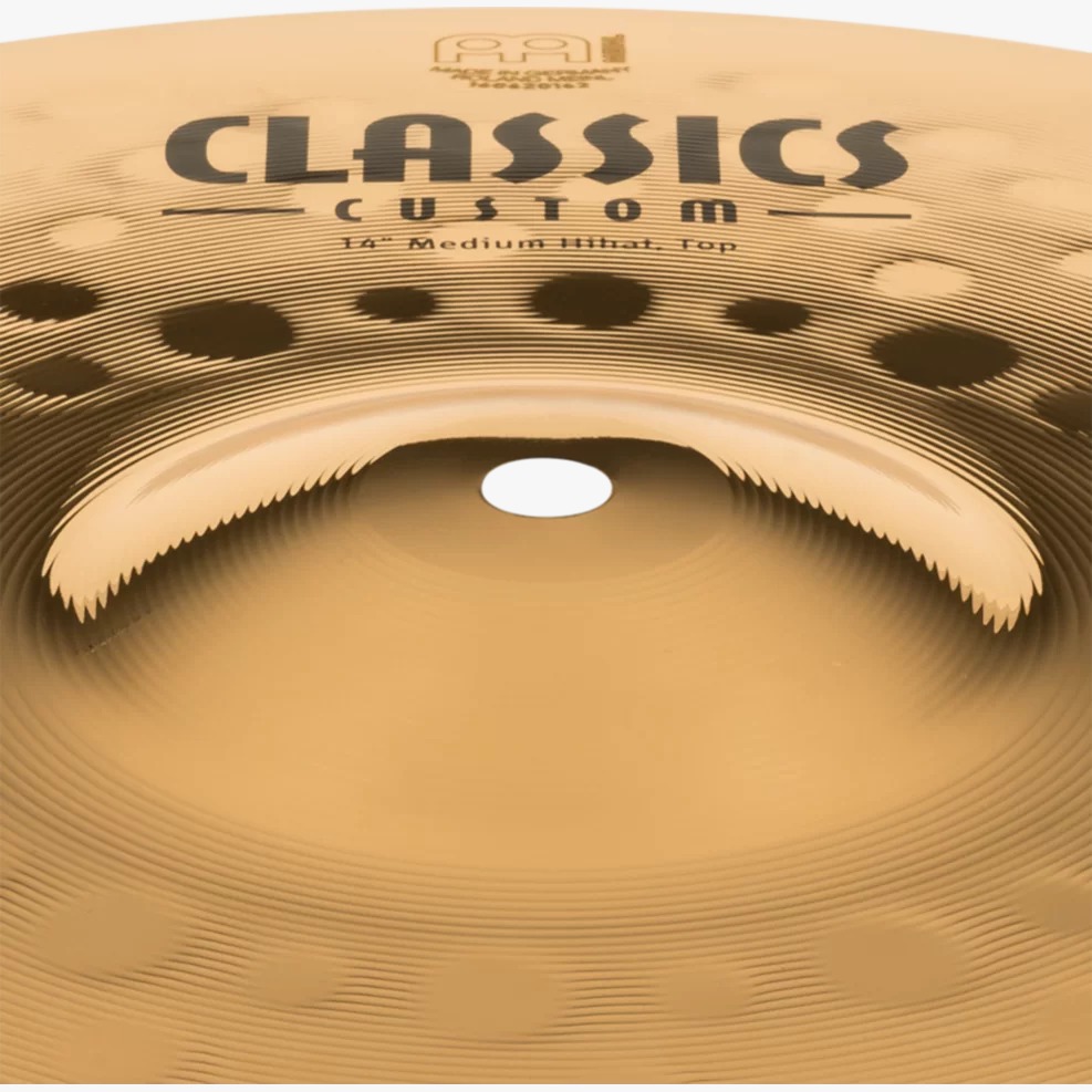 Cymbal 14 Hi-Hat Pair Medium Hi-Hat Brilliant – Meinl Cymbals – CC14MH-B 06