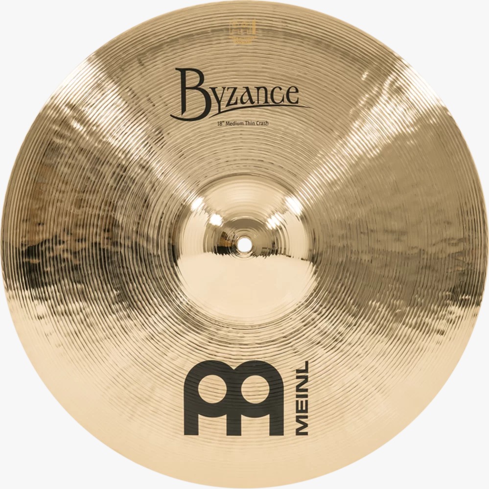 Cymbal 18 Medium Thin Crash Brilliant – Meinl Cymbals – B18MTC-B 01