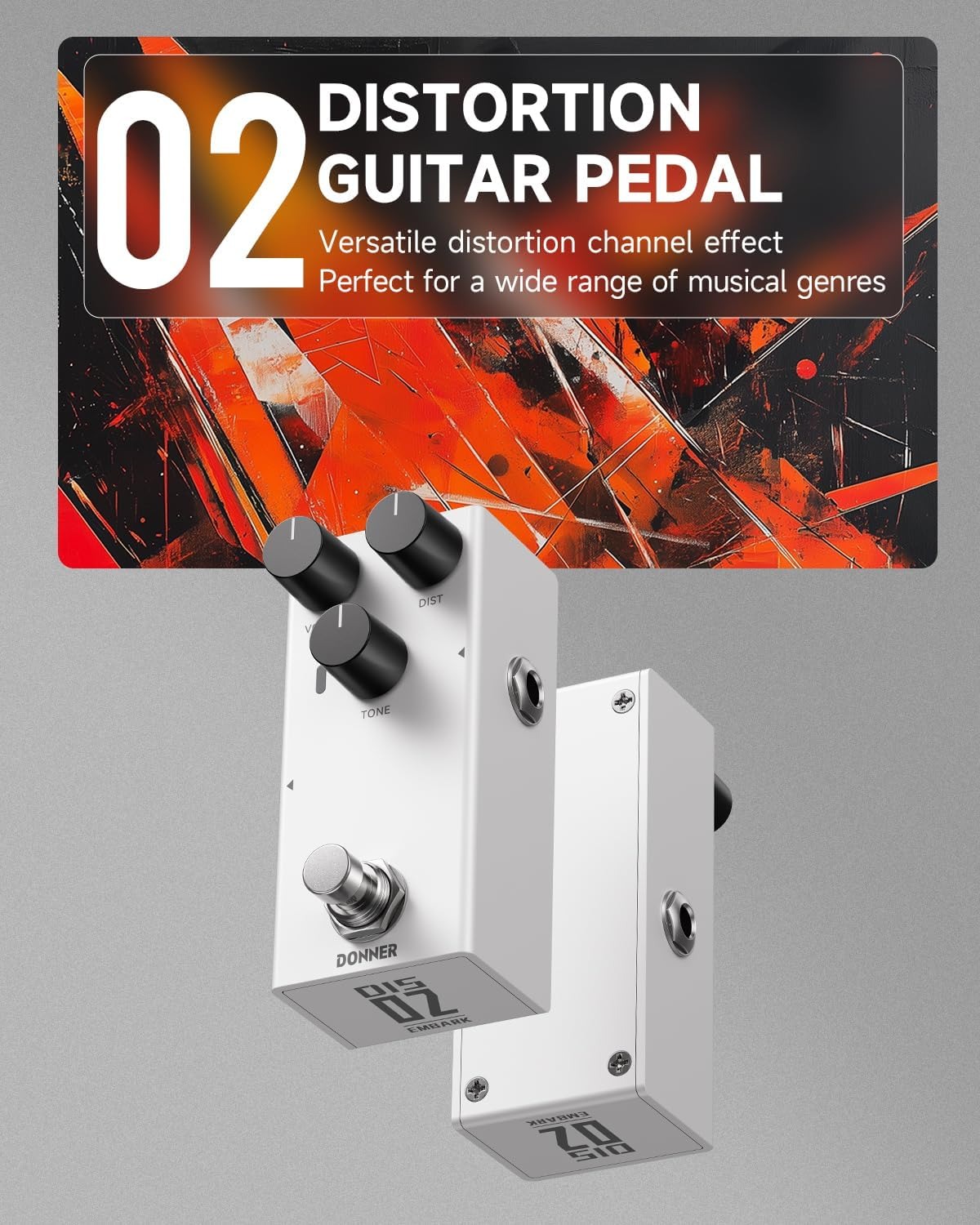 Pedal de guitarra – EMBARK 02 DIS – DONNER – EC7097 02