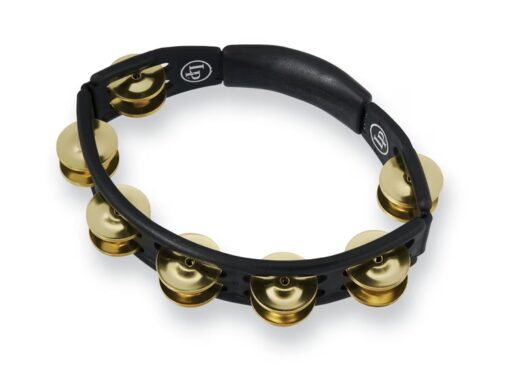 CYCLOPS HANDHELD TAMBOURINE BLACK BRASS - LATIN PERCUSSION - LP170