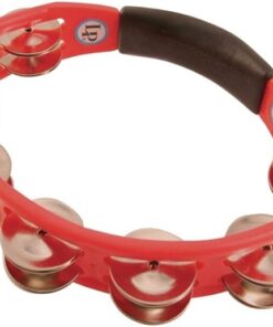 CYCLOPS HANDHELD TAMBOURINE RED STEEL - LATIN PERCUSSION - LP151