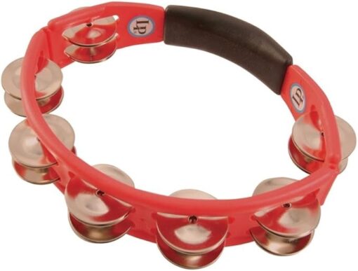 CYCLOPS HANDHELD TAMBOURINE RED STEEL - LATIN PERCUSSION - LP151