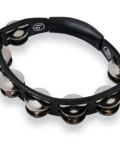 CYCLOPS HANDHELD TAMBOURINE WHITE STEEL - LATIN PERCUSSION - LP152