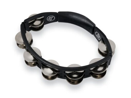 CYCLOPS HANDHELD TAMBOURINE WHITE STEEL - LATIN PERCUSSION - LP152