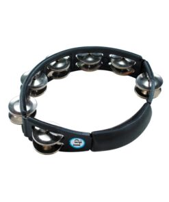 CYCLOPS HANDHELD TAMBOURINE BLACK STEEL - LATIN PERCUSSION - LP150