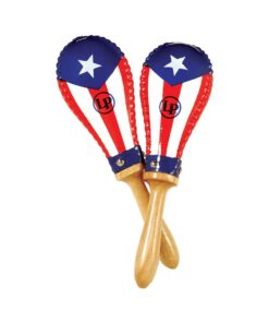 LP SALSA RHIDE MARACAS PR FLAG - LATIN PERCUSSION - LP393-PR