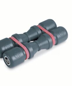 DUO SHAKER MEDIUM, DE PL-STICO, GREY - LATIN PERCUSSION - LP441M