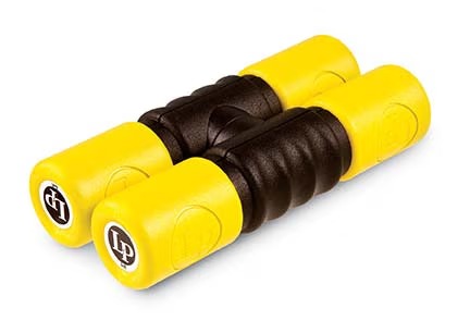 TWIST SHAKER SOFT EN FORMA DE PESA - AMARILLO - LATIN PERCUSSION - LP441T-S