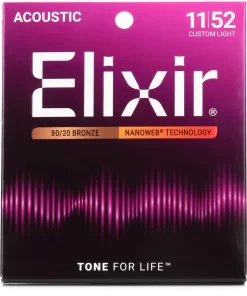 Elixir 11027- Cuerdas para Guitarra Acústica