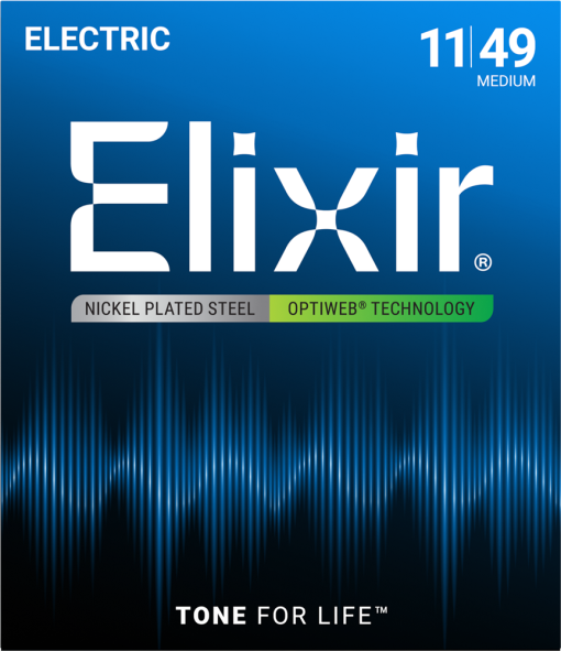 Cuerdas Elixir 19102 para Guitarra Eléctrica OPTIWEB