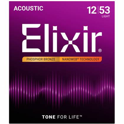 Cuerdas Elixir 16052 para Guitarra Acústica