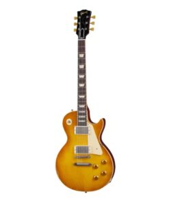 Guitarra Eléctrica Gibson Custom 1958 Les Paul Standard Reissue Light Aged Lemon Burst LPR58LALBNH1