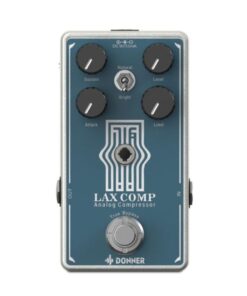 Pedal Compresor Analógico Donner LAX COMP EC1332 para Guitarra y Bajo