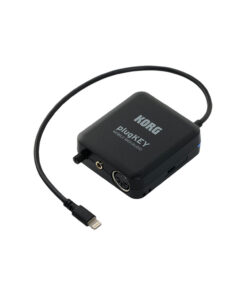 Interfaz de Audio y MIDI KORG plugKEY para iPhone/iPad Negro - PLUGKEY-BK