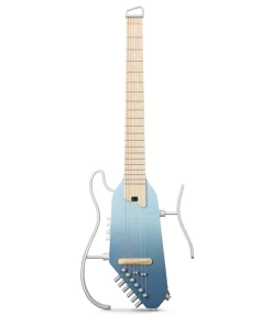 Donner HUSH-I PRO Hawaiian Blue Guitarra Electroacústica Headless de Viaje | EC7514