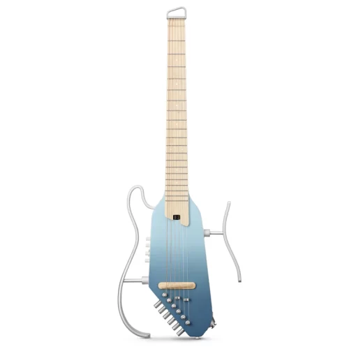 Donner HUSH-I PRO Hawaiian Blue Guitarra Electroacústica Headless de Viaje | EC7514